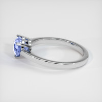1.63 Ct. Sapphire Ring, 18K White Gold 4