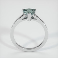 0.93 Ct. Sapphire Ring, 18K White Gold 3