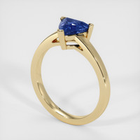 1.31 Ct. Sapphire Ring, 14K Yellow Gold 2