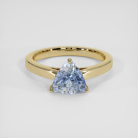 2.18 Ct. Bi Color Sapphire Ring, 14K Yellow Gold 1