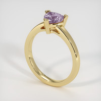 0.98 Ct. Sapphire Ring, 14K Yellow Gold 2