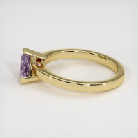 0.98 Ct. Sapphire Ring, 14K Yellow Gold 4