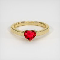 Ruby Ring 1.02 Ct., 18K Yellow Gold Preview