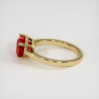 3.02 Ct. Ruby Ring, 18K Yellow Gold 4