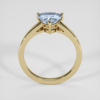2.18 Ct. Bi Color Sapphire Ring, 18K Yellow Gold 3