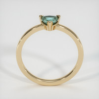 0.70 Ct. Sapphire Ring, 18K Yellow Gold 3