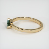 0.70 Ct. Sapphire Ring, 18K Yellow Gold 4