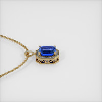 7.71 Ct. Sapphire Pendant, 14K Yellow Gold 3