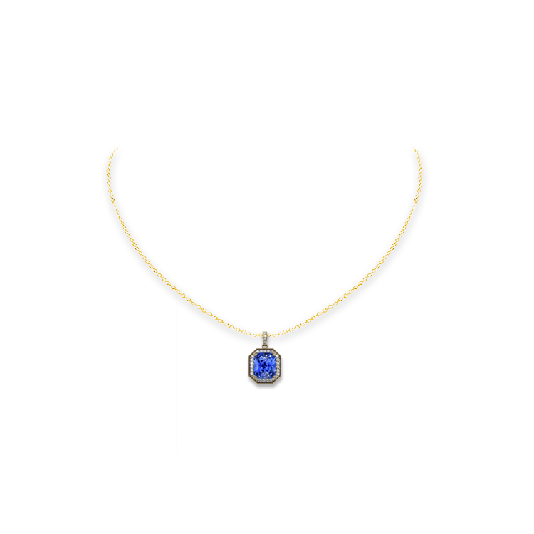 Jewelry image on model