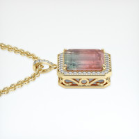 30.00 Ct. Gemstone Pendant, 14K Yellow Gold 3