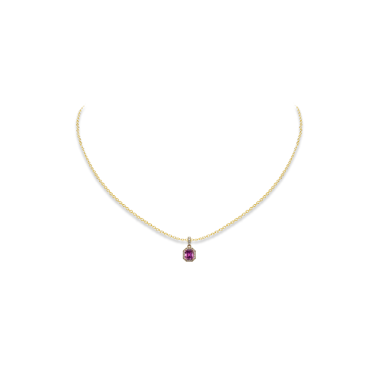 Jewelry image on model