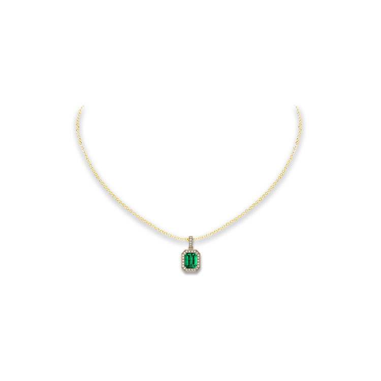 Jewelry image on model