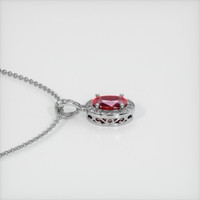 1.05 Ct. Ruby Pendant, Platinum 950 3