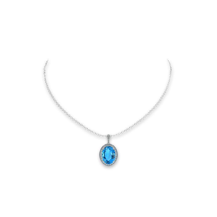 Jewelry image on model