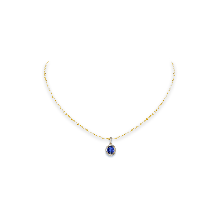 Jewelry image on model