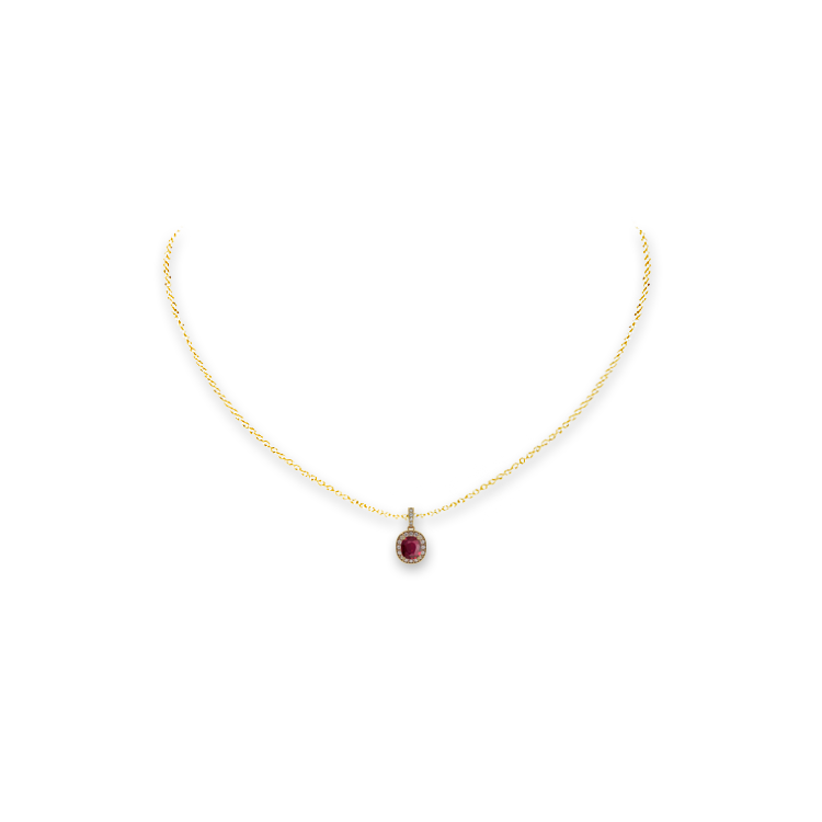 Jewelry image on model