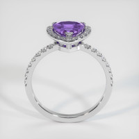 1.64 Ct. Purple Sapphire Ring, Platinum 950 3