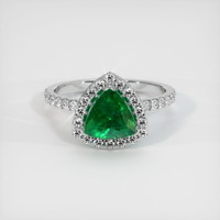 Emerald Ring 1.42 Ct., 18K White Gold Preview
