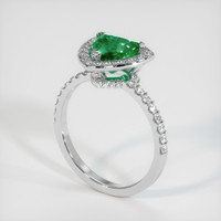 Emerald Ring 1.42 Ct., 18K White Gold Preview