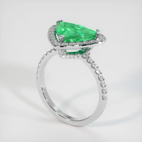 Emerald Ring 2.32 Ct. 18K White Gold Preview
