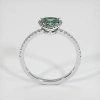 1.13 Ct. Sapphire Ring, 18K White Gold 3