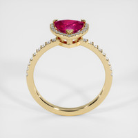 1.16 Ct. Ruby Ring, 14K Yellow Gold 3