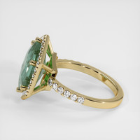 8.09 Ct. Sapphire Ring, 14K Yellow Gold 4