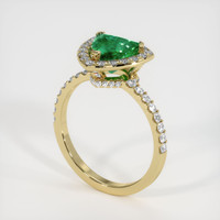 Emerald Ring 1.42 Ct., 18K Yellow Gold Preview