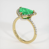Emerald Ring 2.32 Ct., 18K Yellow Gold Preview