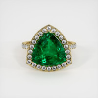 Emerald Ring 4.29 Ct., 18K Yellow Gold Preview