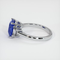 4.52 Ct. Blue Sapphire Ring, Platinum 950 4