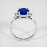 1.99 Ct. Blue Sapphire Ring, Platinum 950 3