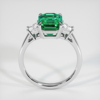 2.93 Ct. Emerald Ring, Platinum 950 3