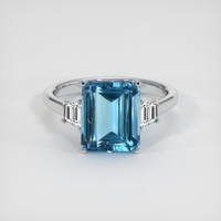 4.21 Ct. Gemstone Ring, Platinum 950 1