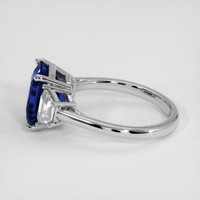4.02 Ct. Blue Sapphire Ring, Platinum 950 4