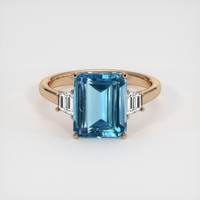 4.21 Ct. Gemstone Ring, 14K Rose Gold 1