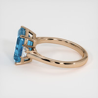 4.21 Ct. Gemstone Ring, 14K Rose Gold 4