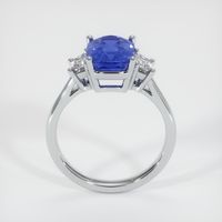 4.52 Ct. Blue Sapphire Ring, 14K White Gold 3