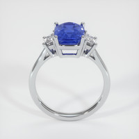 4.52 Ct. Sapphire Ring, 18K White Gold 3