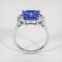 8.03 Ct. Blue Sapphire Ring, 18K White Gold 3