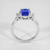 2.60 Ct. Sapphire Ring, 18K White Gold 3