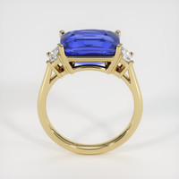 5.38 Ct. Blue Sapphire Ring, 14K Yellow Gold 3