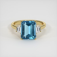 4.21 Ct. Gemstone Ring, 14K Yellow Gold 1