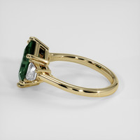 3.86 Ct. Bi Color Sapphire Ring, 14K Yellow Gold 4