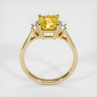 3.05 Ct. Yellow Sapphire Ring, 18K Yellow Gold 3