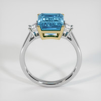 4.21 Ct. Gemstone Ring, 14K Yellow & White 3