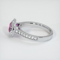 1.09 Ct. Sapphire Ring, Platinum 950 4