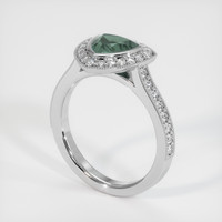 1.05 Ct. Sapphire Ring, Platinum 950 2