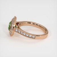1.65 Ct. Sapphire Ring, 14K Rose Gold 4