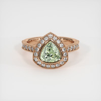 1.65 Ct. Sapphire Ring, 18K Rose Gold 1